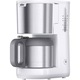 Cafetieră Braun OptiBrew 1.2l, alb, 1000W, plastic