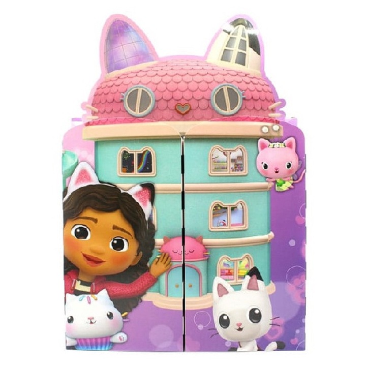 Calendar Advent pentru fetite Joy Toy, 2025, Gabby´s Dollhouse, 28 x 7 x 28 cm