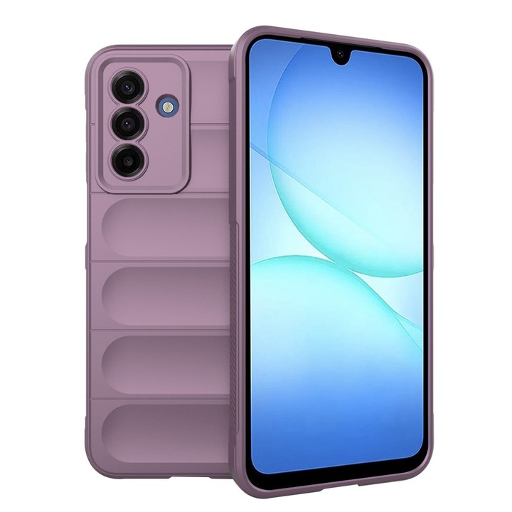 Tok Samsung Galaxy A17 5G / A17 4G DaDen® Magic Shield, tsck, Mikroszlas bels, TPU, Lila