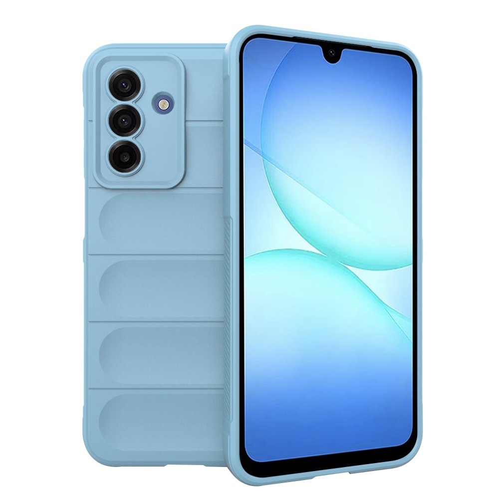 Husa pentru Samsung Galaxy A17 5G / A17 4G DaDen® Magic Shield, Antisoc, Interior microfibra, TPU, Albastru