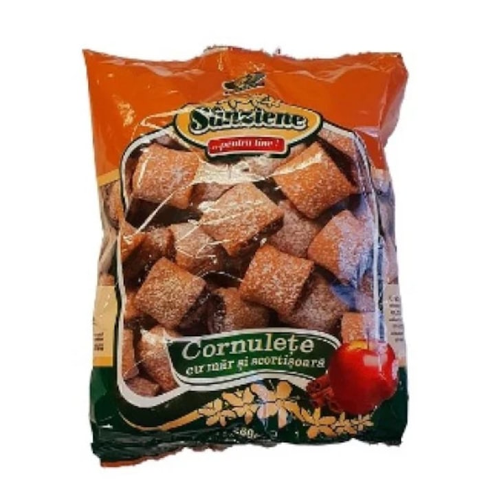 Cornulete cu mere și scorțișoară, 280g