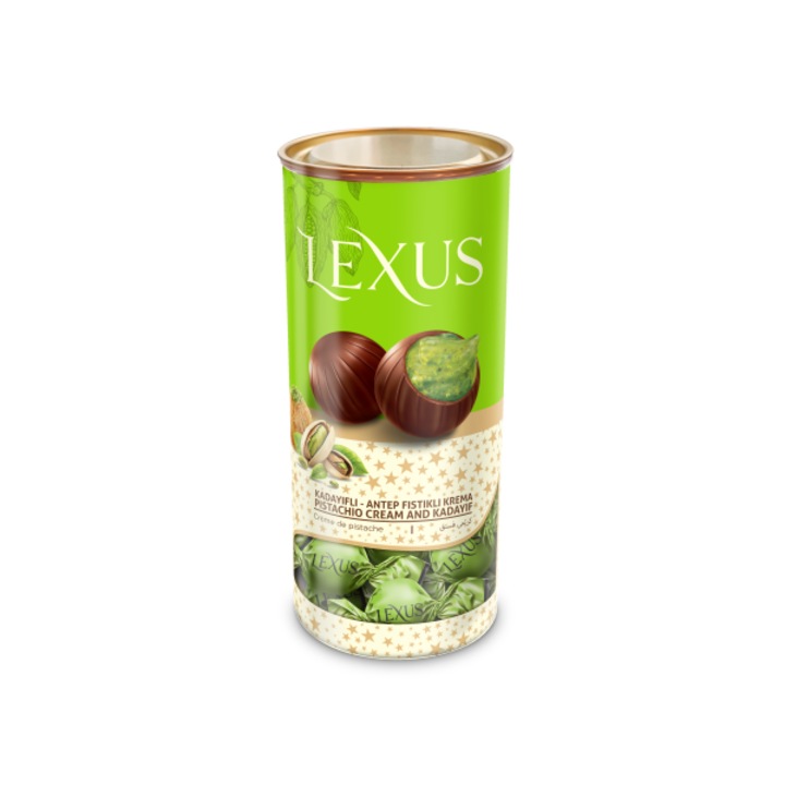Bomboane de ciocolată Lexus cu cremă de fistic, 500g