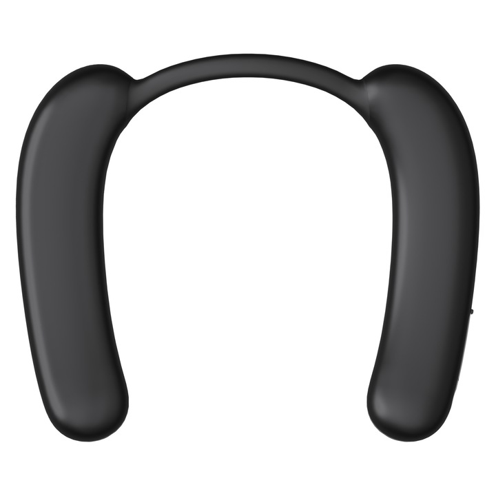 Hordozható vezeték nélküli diffúzor EBS-911, nyakba akasztható hangszóró, Bluetooth, TF kártya, hangerőszabályzó, zenelejátszás, sporthoz, irodába, otthonra, ajándékba, ergonomikus kialakítás, fekete