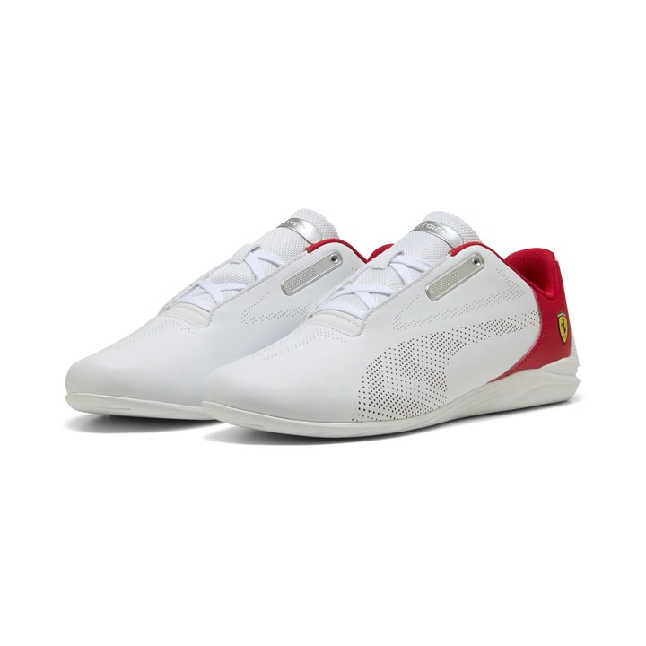 Pantofi bărbați Puma Drift Cat Decima 2.0, alb, piele ecologică, 42.5 EU