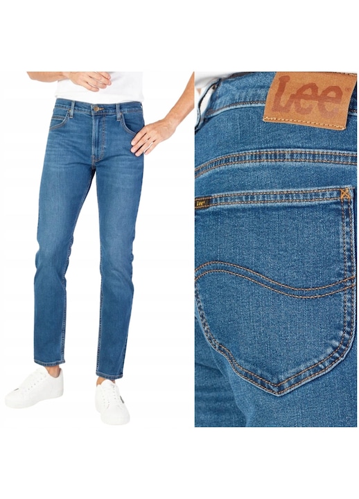 Lee Rider Slim, albastru, Albastru