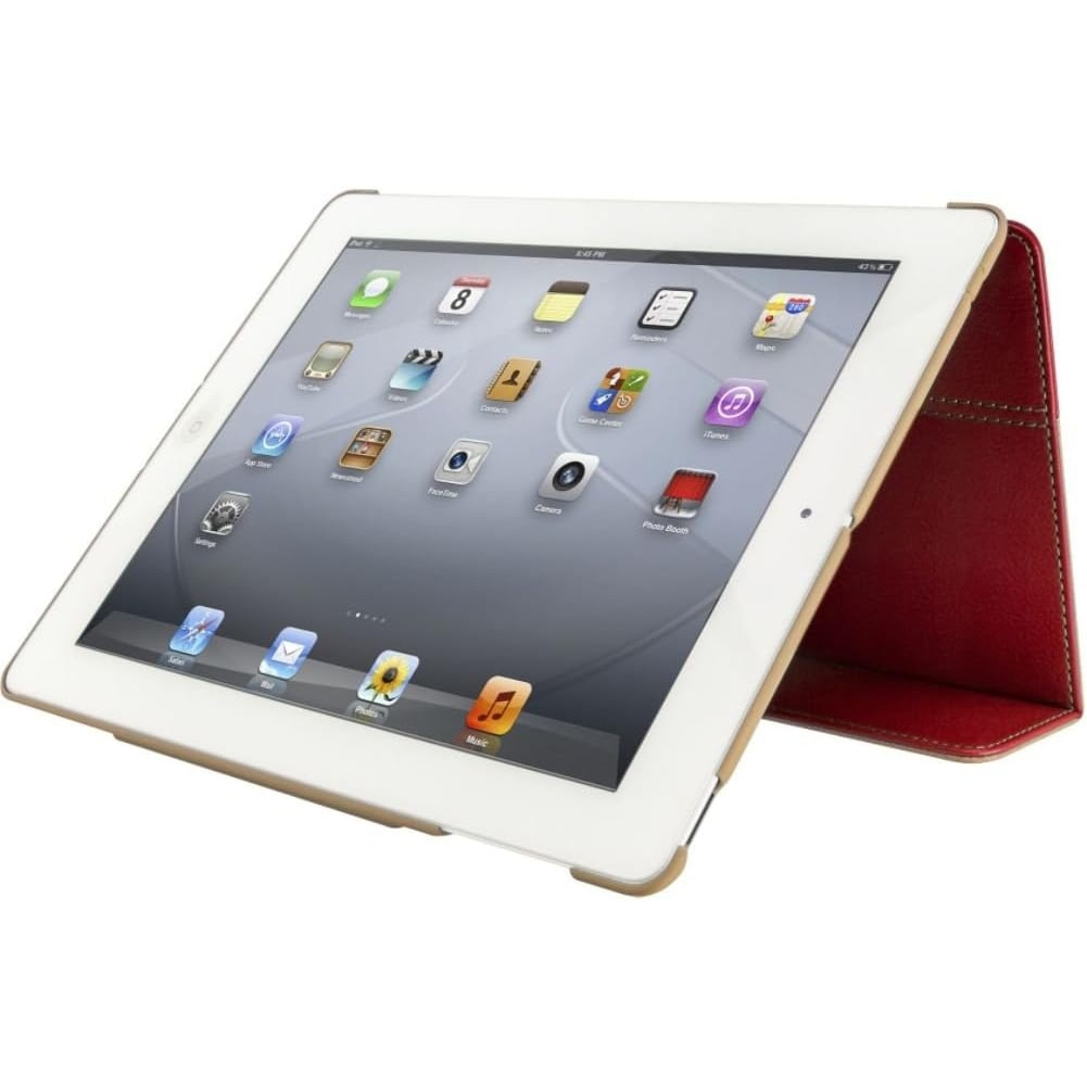 Husa Pelle Folio cu suport unic pentru 3 suporturi pentru noul iPad cu ecran Retina 2 3 4, verde menta, SWITCHEASY