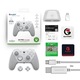Кабелен контролер GameSir G7 Pro за Xbox Series X, S, Xbox One, безжичен геймпад за PC и Android с TMR стикове, аналогови спусъци с ефект на Хол, честота на запитване 1000 Hz, 3,5 мм аудио жак,ч бял