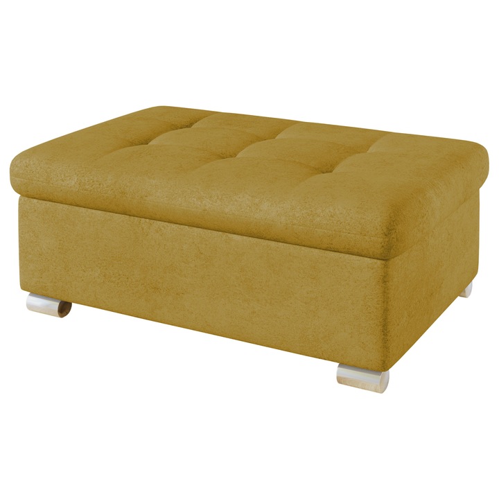 Taburet mare Tony, MIRJAN 24, mustar, 70x96x41 cm