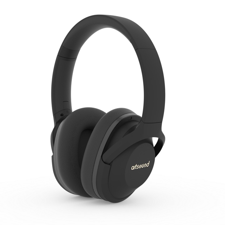 Casti over ear Wireless ArtSound BRAINWAVE07, ANC