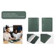 Husa laptop 13–14 inch cu suport pliabil si mousepad integrat, compatibila MacBook, protectie ultrafina, verde, AleFla Eshop