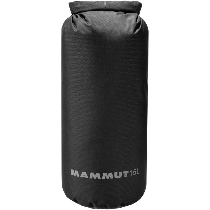 Sac impermeabil Mammut Drybag Light 15 litri, negru