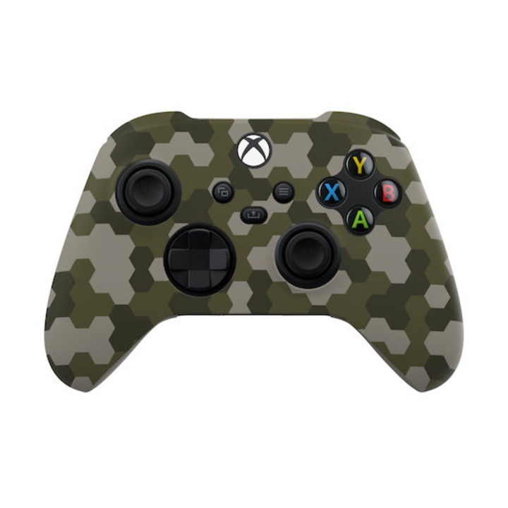 Skin pentru controller Xbox Gioteck Camo, accesorii console gaming