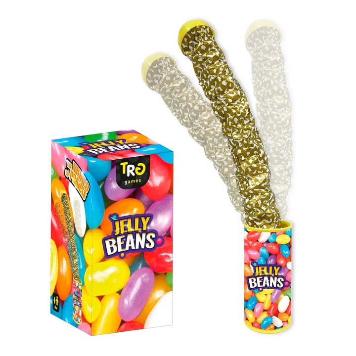 Парти играчка, TRG, Дисплей с магически желирани бонбони, комплект с изненадваща змия, живи цветове, за възраст 4 години+