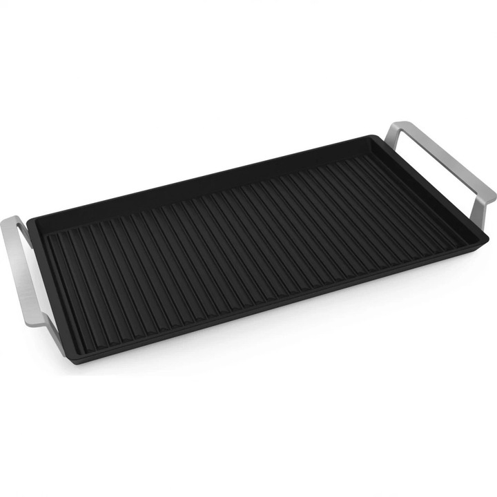 Grill Plancha Electrolux E9HHPG11, 46.6x25.3x4.5cm, neaderent, pentru plite gaz si inductie