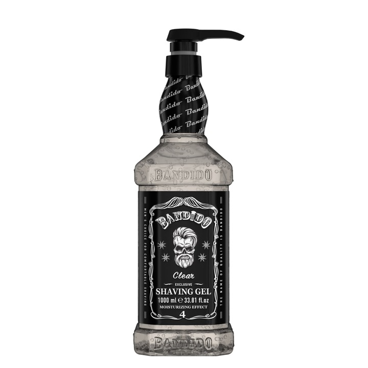 Gel de ras Bandido Shaved Gel Clear Exclusive 1000ml