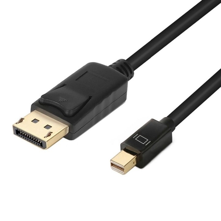Cablu Nelbo mini displayport - displayport, 1.8M, tip tata-tata, rezolutie full hd