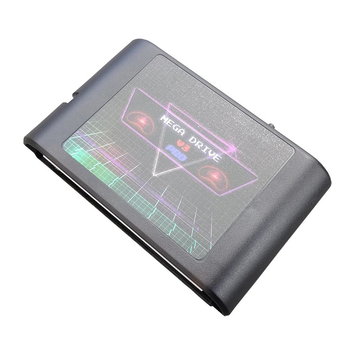 Card Mega Drive Ever Drive, SEGA, negru