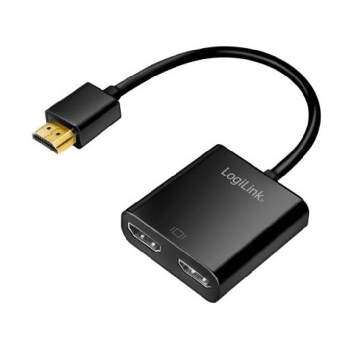 HDMI разклонител, LogiLink, HD0061, черен