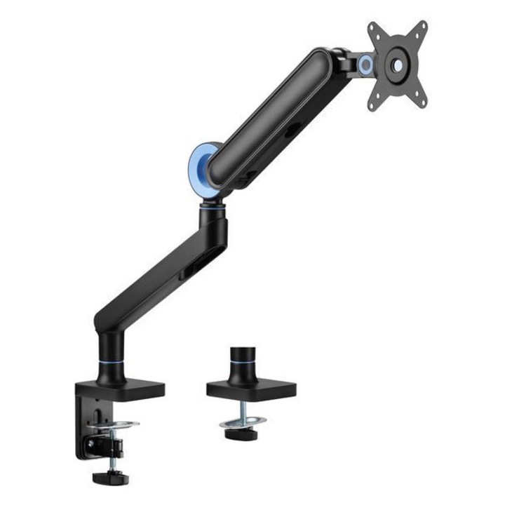 EQuip 17"-35" Премиум Настолна Стойка за Монитор, Черна, Регулируема