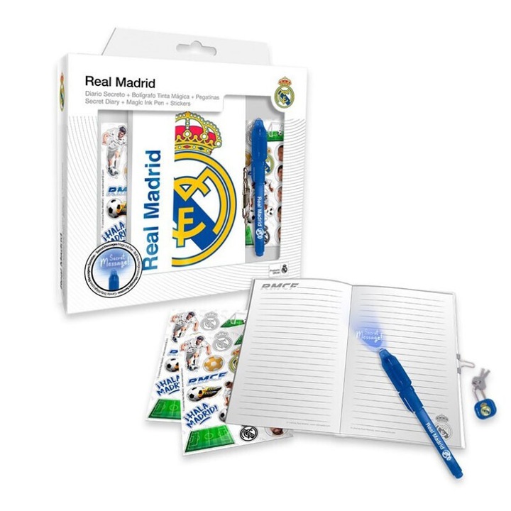 Agenda, Real Madrid Hala + set stilou magic