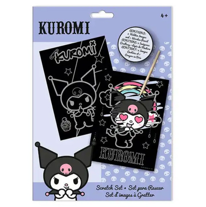 Set de zgâriat Hello Kitty Kuromi