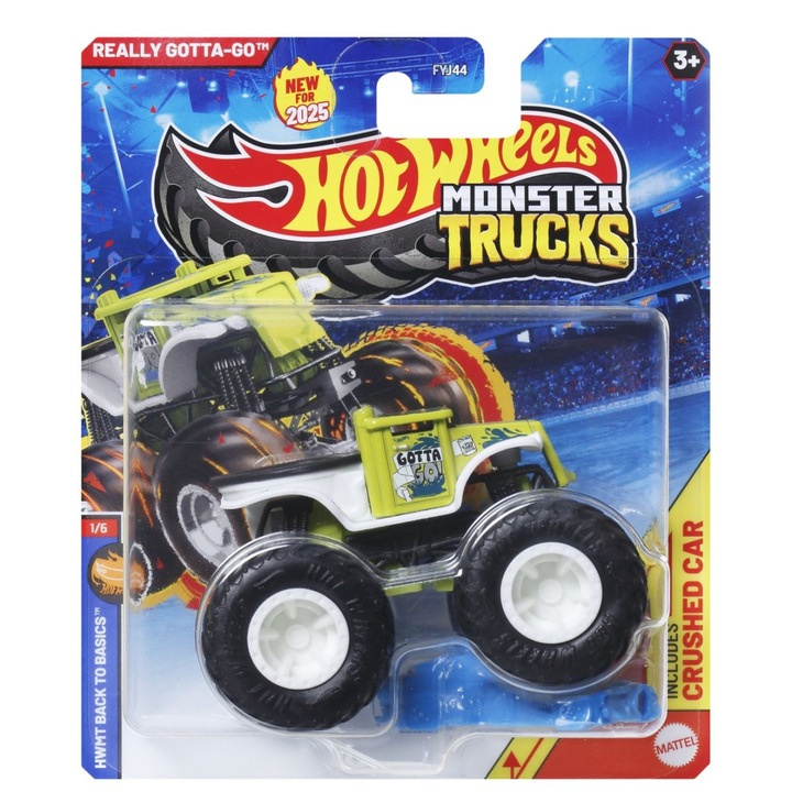 Hot Wheels Monster Truck Masinuta Really Gotta Go Scara 1:64