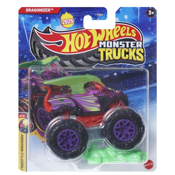 Hot Wheels Monster Truck Masinuta Dragonizer méretarány 1:64
