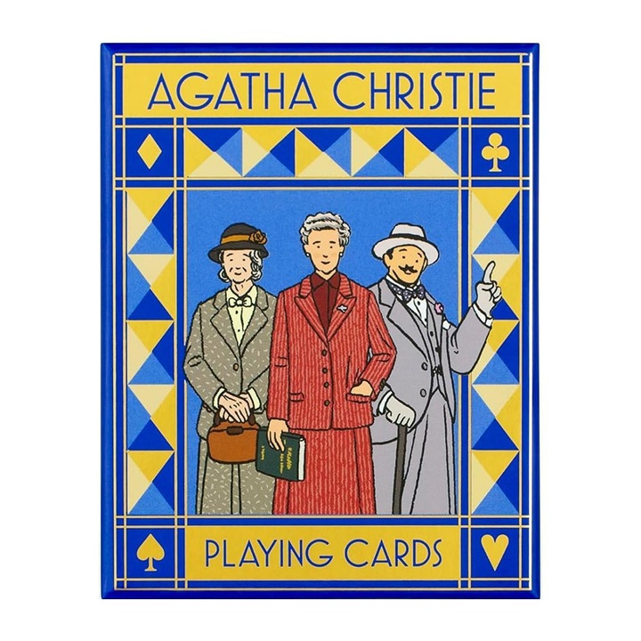 Agatha Christie kártyázó