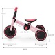 Bicicleta de echilibru / tricicleta kinderkraft 4trike, candy pink
