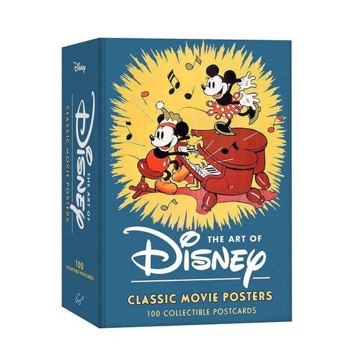 100 gyűjthető kártya A Disney művészete: Klasszikus filmplakátok