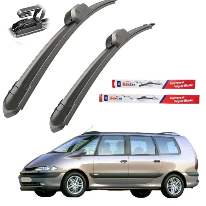 Чистачки Renault Espace III (1996–2002) TeamCar® Flat – Комплект предни комплект