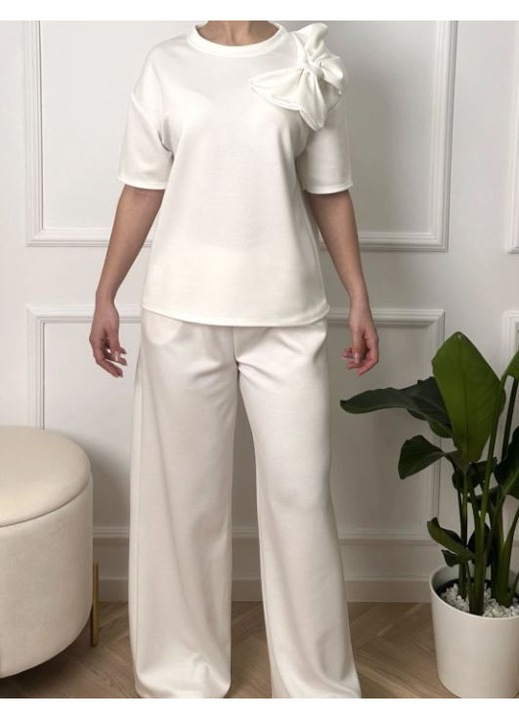 Compleu Tender Bow - Alb