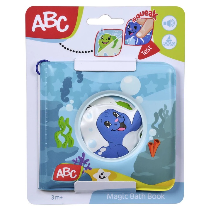 ABC Fürdőkönyv, Simba, Víz alatti, 13x13cm
