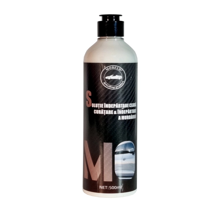 Solutie curatare auto MOBELD, indepartare ceara, 500ml, pentru caroserie