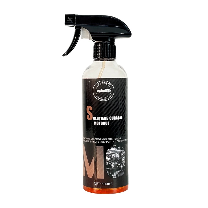 Solutie curatare motor, MOBELD, 500ml, fara solventi organici, prietenos cu mediul