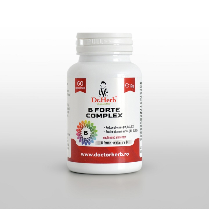 Vitamine B Complex Forte 60 comprimate