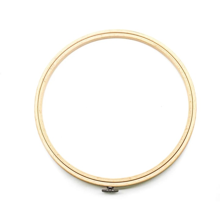 Függeszthető fa hímzőráma 22 cm Nurge 220-5