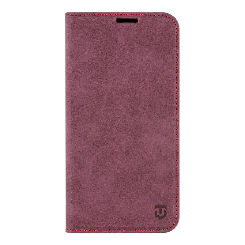 Husa telefon Tactical Xproof pentru Samsung Galaxy A17 5G, rosie, material PU, protectie completa