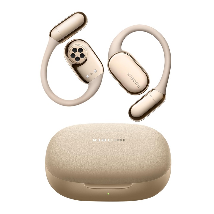 Xiaomi Openwear Stereo Pro vezeték nélküli fülhallgató, arany, IP54 vízálló, 45 óra üzemidő, szett