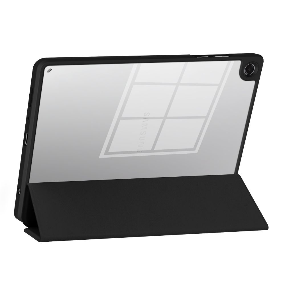 Husă tabletă compatibilă cu Samsung Galaxy Tab A11+ Plus (SM-X310, SM-X315, SM-X236) - Tech-Protect Hybrid negru, cu suport pentru stylus