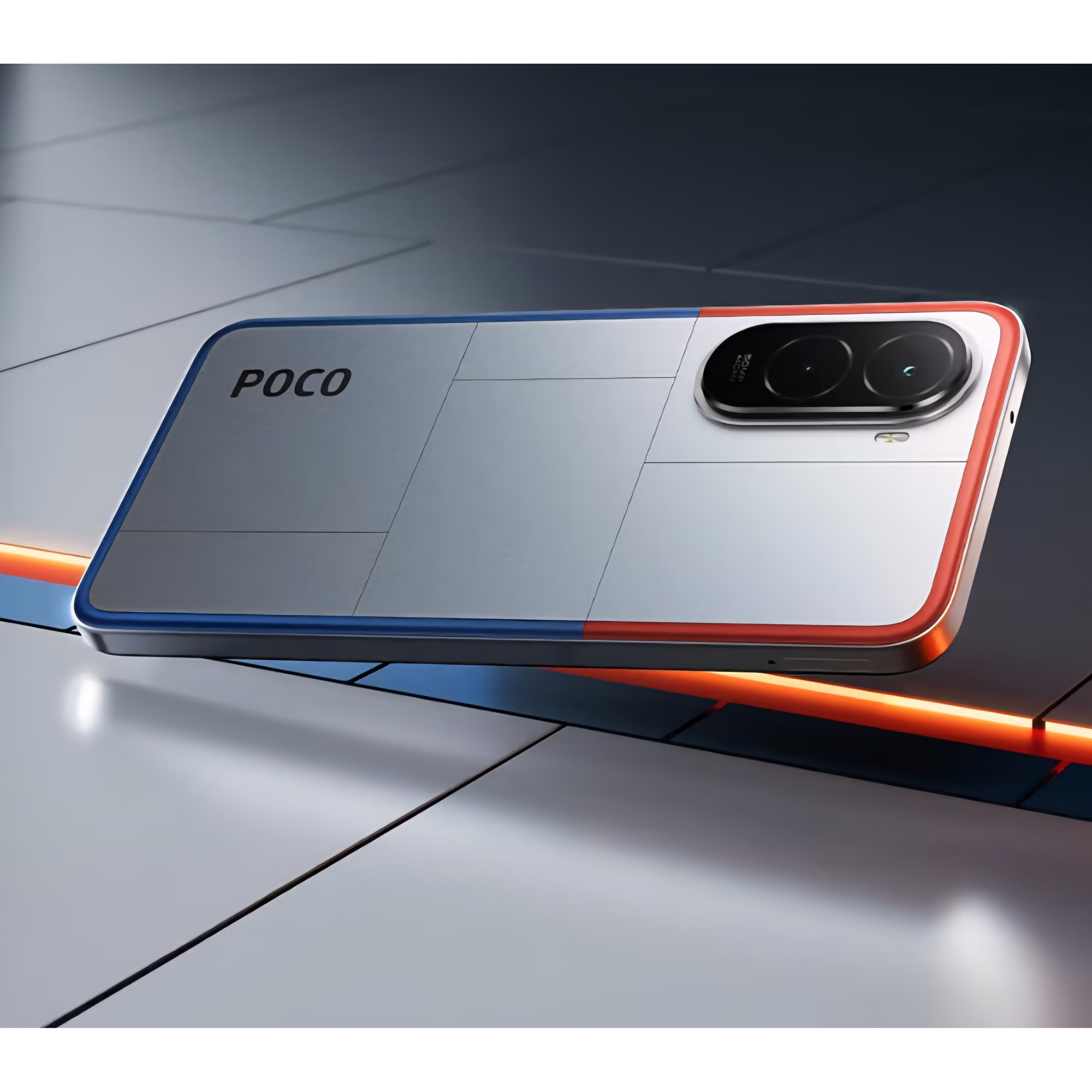 Telefon smartphone, Xiaomi POCO M7, 6GB RAM, 128GB, Display 6.9" FHD+ 144Hz, Snapdragon 685, Camera Duala AI 50MP, Baterie 7000mAh, Silver