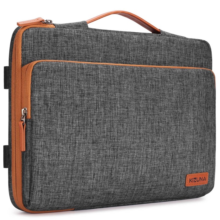 Kizuna Geanta Laptop 17 Inch, Geanta Notebook Laptop 17.3 Pentru Lg Gram 17 2022/17.3" Lenovo Thinkbook Plus 17/Asua Vivobook 17/Msi 17/Dell X17 R1/Hp Envy 17 Sleeve, Rucsac Impermeabil, Maro