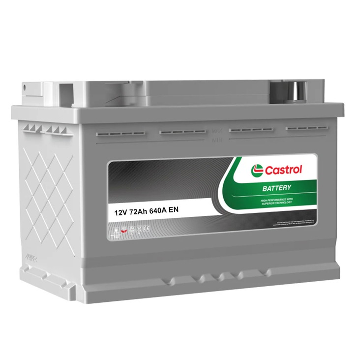 Castrol autó akkumulátor, 72 Ah, 640A, LB3