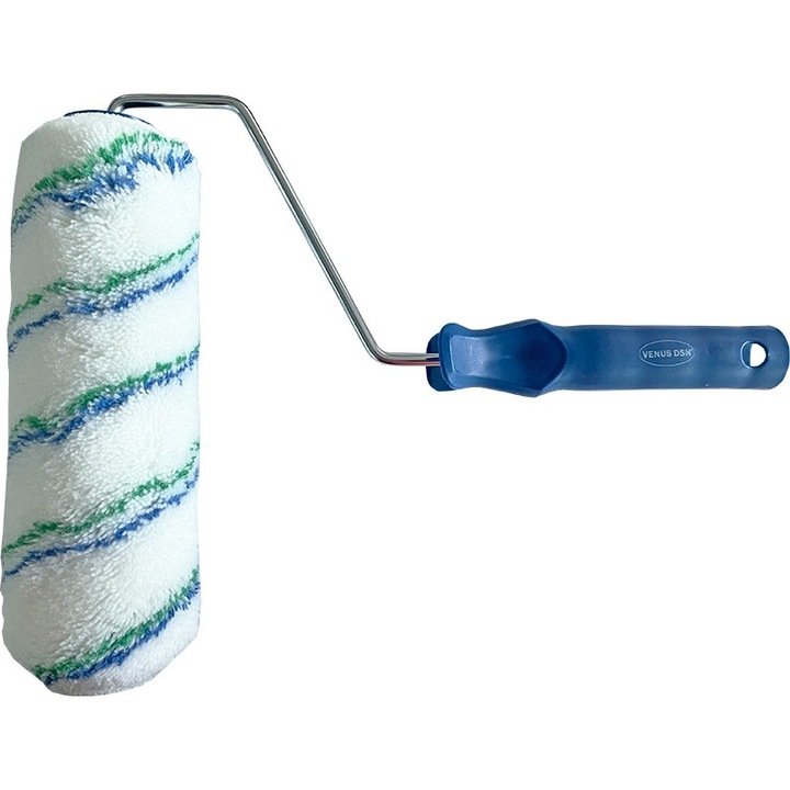 Rulou Vopsit, Poliacril (Dungi Verde-Albastru) -7" (175 Mm)