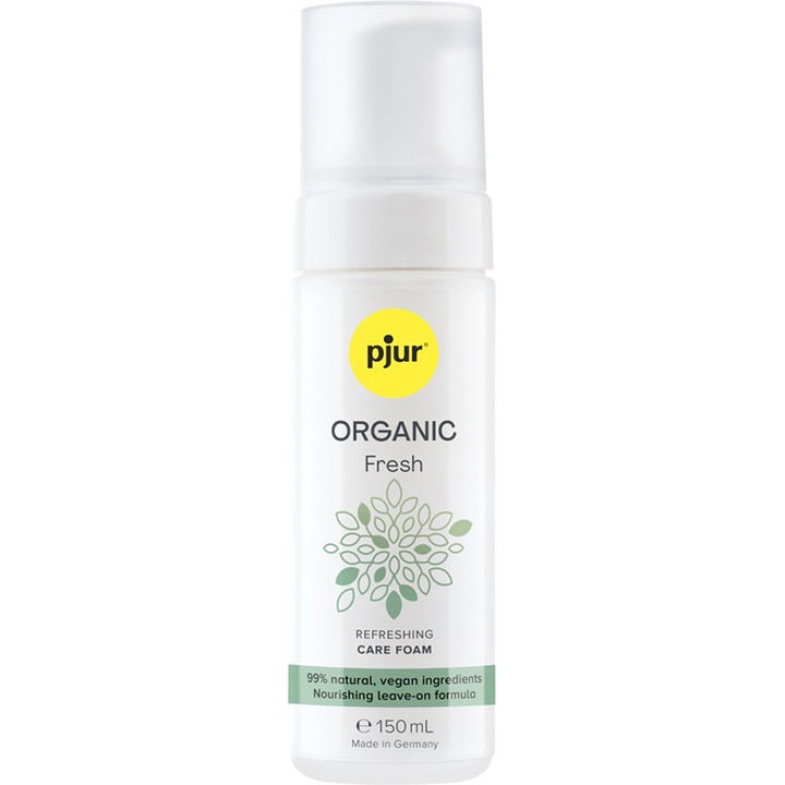 Spuma de curatare intima Pjur Organic Fresh 150 ml