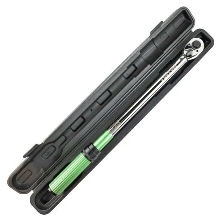 Cheie dinamometrică DSD Tools 1/2" 40-220Nm cu clichet bidirecțional, lungime 540mm, cutie de depozitare