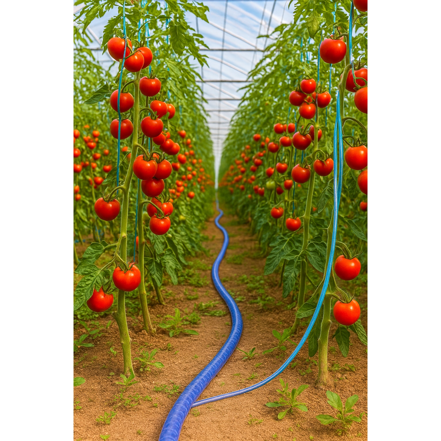 Inghet Furtun de gradina Agronomat din silicon, 100m, rezistent la inghet si ...