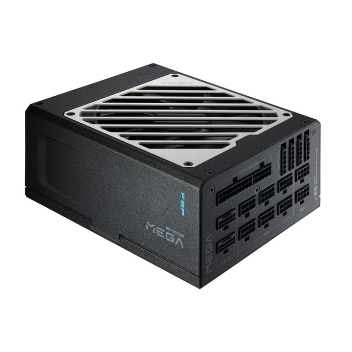 FSP MEGA TI 1650W ATX 3.1 tápegység, 80 PLUS Titanium, teljesen moduláris, Gen 5.1, fekete - MEGA-1650TI