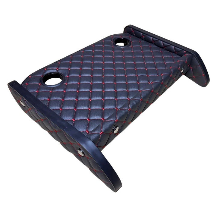 Masa de bord Mercedes Sprinter w903 2000-2006 negru cu cusatura rosie suport pahare