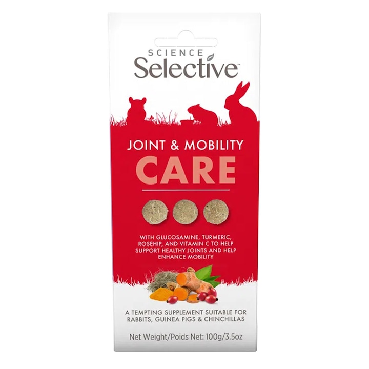 Supliment pentru sanatatea articulatiilor a rozatoarelor, Science Selective, 100 g